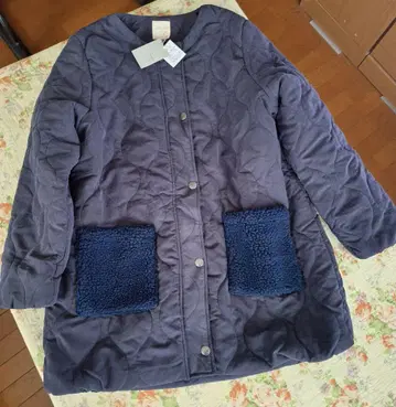 택 포함! north object de petit 퀼팅 자켓