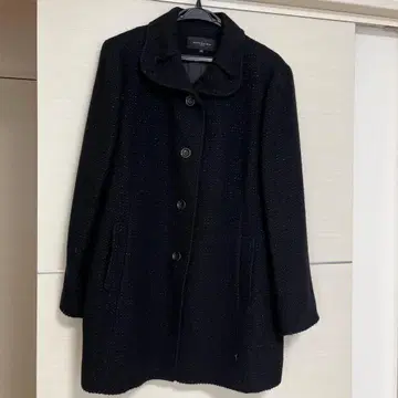 REMALON 블랙 버튼 코트