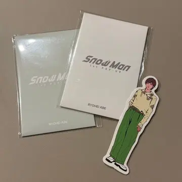 [ 서울 ] 아베 료헤이 1st POPUP 포토 카드 AB와 스티커 세트