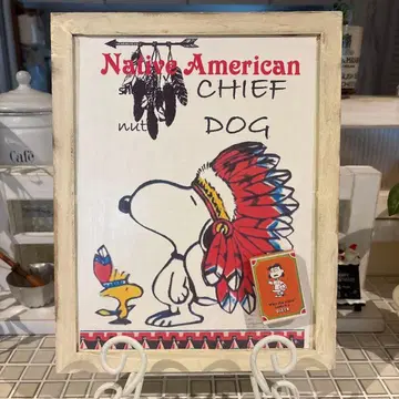 스누피 인디언 스누피 마그넷 보드 덤 포함