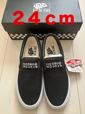 [ 미사용 ] ONE OK ROCK VANS 신발 슬립온 레어