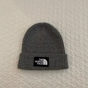 THE NORTH FACE 그레이 니트 모자