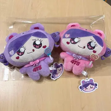 [택 포함] 시나곰 마스코트 2개 세트 보라색 핑크