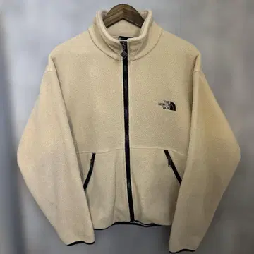 THE NORTH FACE 플리스 자켓 크림 아이보리 화이트