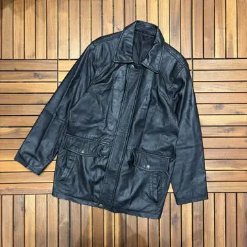 Franck Michel 프랭크 미셸 양가죽 가죽 스텐카라 코트