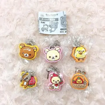 리락쿠마 다이컷 자물쇠 전 6종 풀 컴프