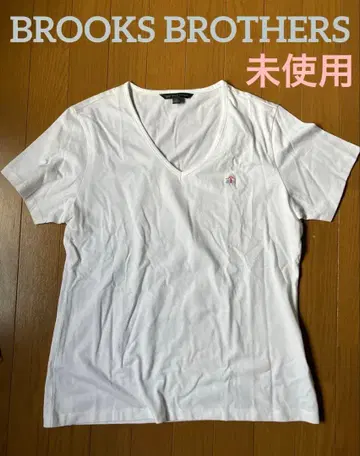 브룩스브라더스 화이트 T셔츠 미사용