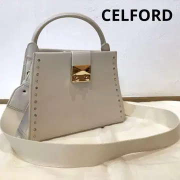 [ CELFORD ] 비쥬 스터드 숄더백