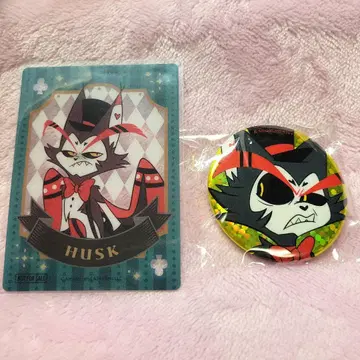 해즈빈 호텔 popup 특전 캔뱃지 허스크