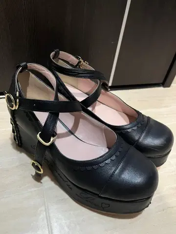 LIZLISA 리즈리사 펌프스 메리 제인 블랙