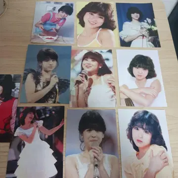 마츠다 세이코 사진 10장 세트