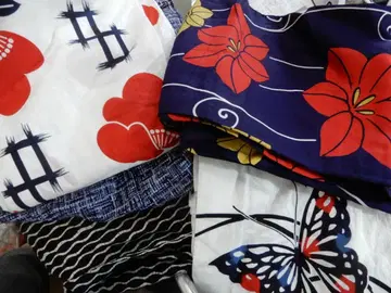 목화 유카타 5장 일괄 리메이크용