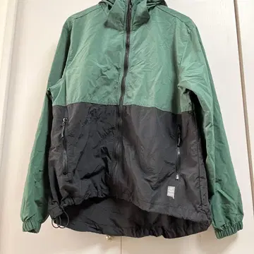 TULTEX 나일론 자켓 L 그린/블랙