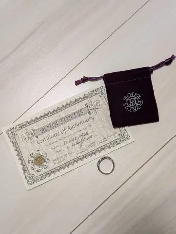 AQUASILVER 15호 실버 반지