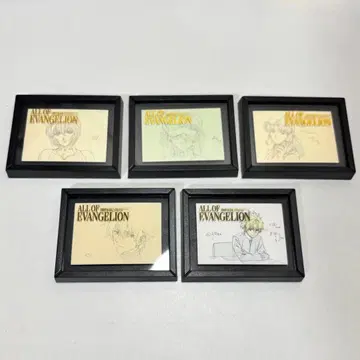 에반게리온 30주년 기념전 트레이딩 마그넷 5개 세트