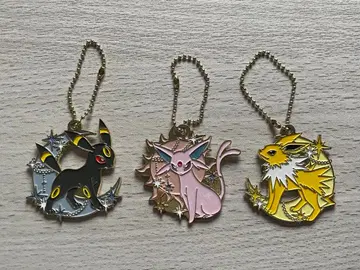 포켓몬 제일복권 H상 메탈참 블래키 에브이 썬더