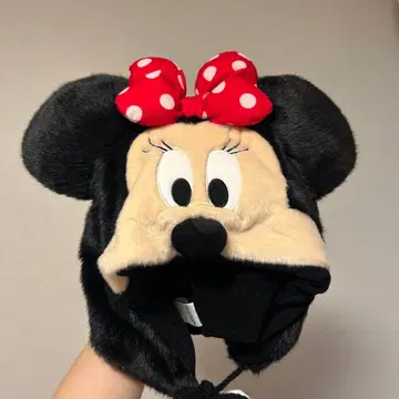 미니 마우스 귀도리 모자