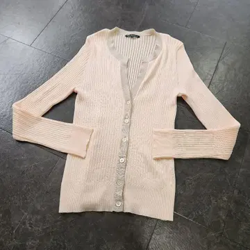 23구 온워드 오피스 캐주얼 가디건 핑크 40