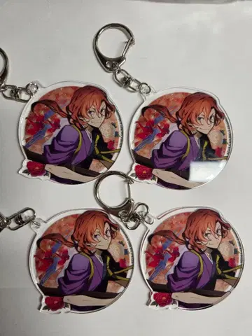 문호 스트레이독스 나카하라 츄야 아크릴 키링 금하신년 C95 한정판