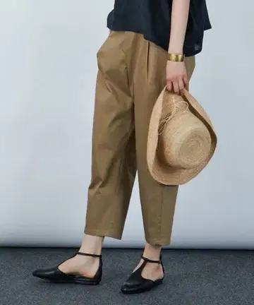 LOISIR 코튼 트윌 조절기능 팬츠 로와지르