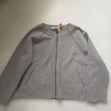 새상품급 파브리케 앙 플라네테르 지퍼 자켓 38 그레이