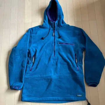 LLBEAN 엘엘빈 구제 플리스 후드티 80s usa 제작
