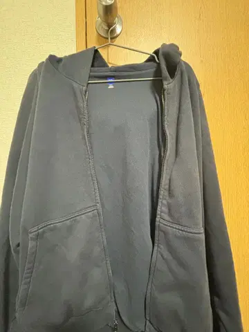 YZY 집업 후드티 S 블랙