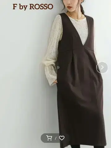 에프바이로쏘 분또 점퍼 원피스