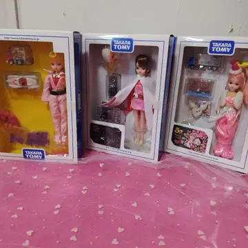 TAKARA TOMY 주주 우대 리카짱 인형 본체 세트