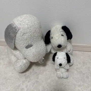 스누피 / 봉제 인형, 3체 세트