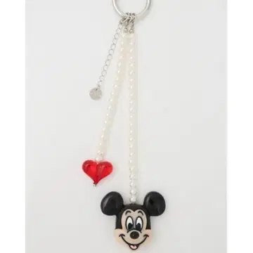 Disney moussy 미키 스트랩 택 포함 미사용