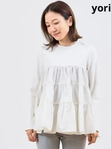 yori 도킹 티어드 블라우스