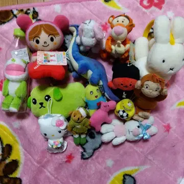 봉제 인형 세트 다채로운 캐릭터