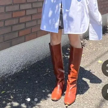 marian 스퀘어토 롱부츠