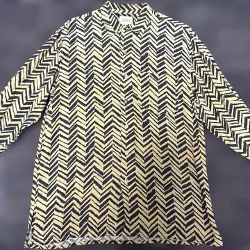 극상 VINTAGE 헤링본 셔츠 70s~80s