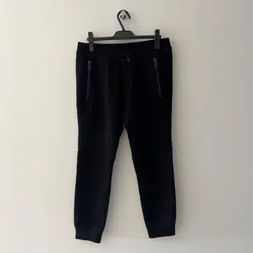 DSQUARED2 블랙 슬림핏 조거 팬츠