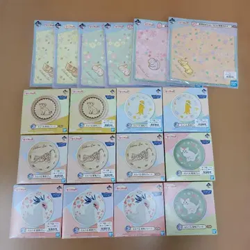 제일복권 동물원 플레이트 자수 타월 묶음 판매 낱개 판매 불가