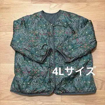 [ 4L ] 어른 모리스의 세계 발수 퀼팅 리버서블 코트 카키