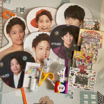 쟈니즈 WEST 팬 굿즈 세트