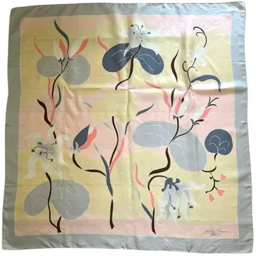 waldy orain 스카프 반다나 실크 100% 실크 대형 프랑스