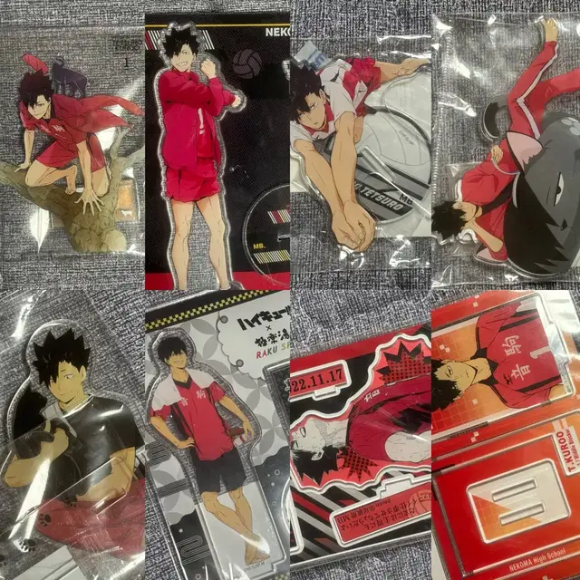 하이큐 쿠로오 테츠로 아크릴 스탠드 일괄