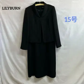 7n187 릴리번 도쿄 소와르 블랙 포멀 원피스 15호