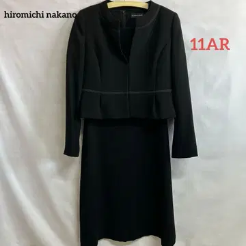 7n189 히로미치 나카노 블랙 포멀 원피스 11AR