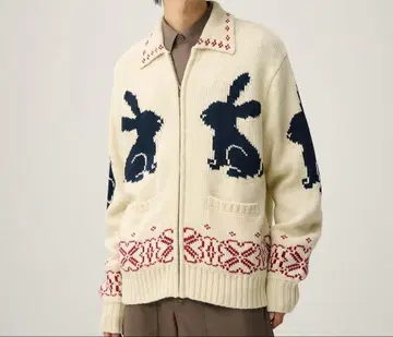 GU 지유 풀 집업 니트 자켓 by rokh S