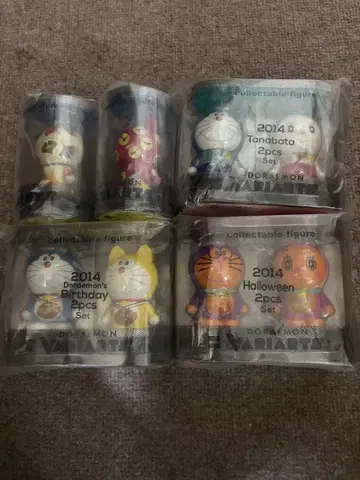 도라에몽 바리아츠 8체 세트 미사용 미개봉품