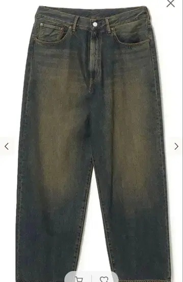 BEAMS 와이드 핏 데님 팬츠 L