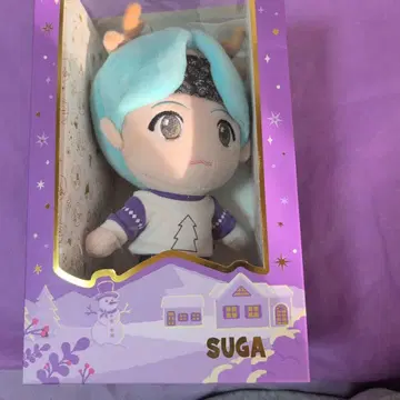 BTS SUGA 윤기 봉제 인형 박스형