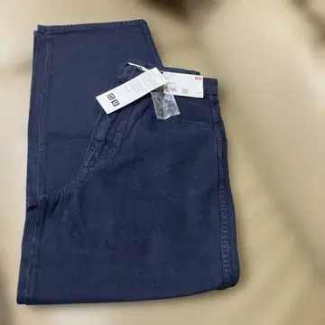 UNIQLO U 네이비 커브 팬츠 25