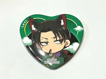 진격의 거인 프린세스 카페 구미 하트 캔뱃지 리바이