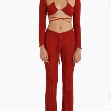 팔로마 울 볼레로 레깅스 팬츠 셋업